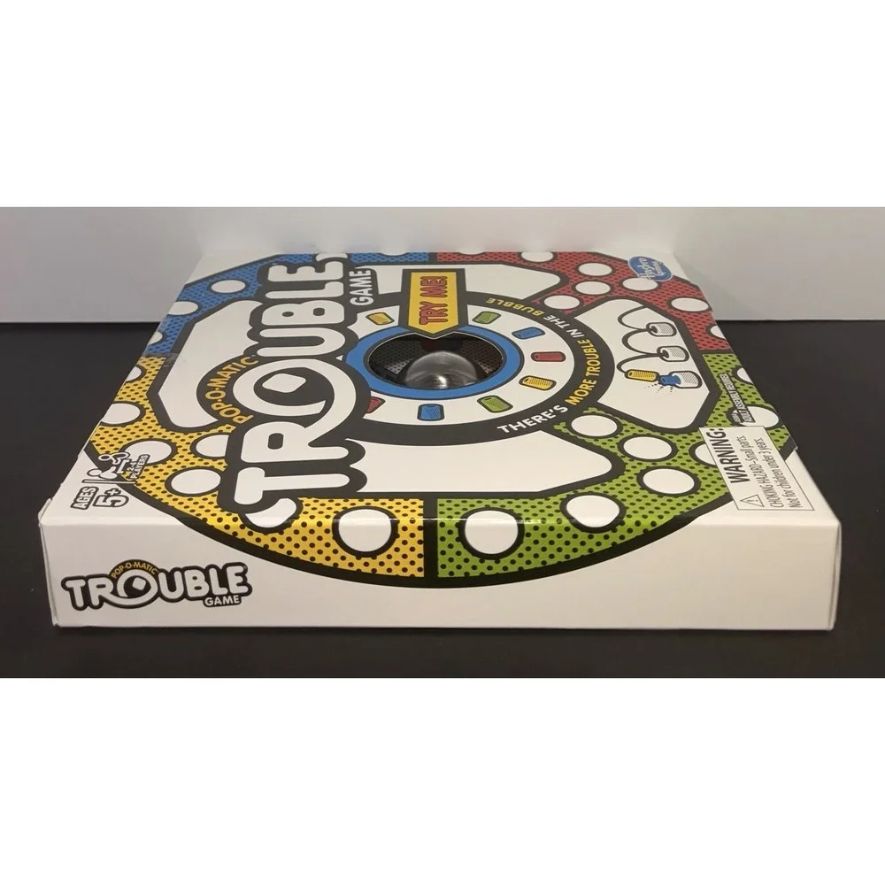 Gaming Trouble Board Game for Kids Ages 5 and up 2-4 Players